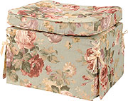 Chesapeake, Curved Pillow Top Ottoman. by Jennifer Taylor