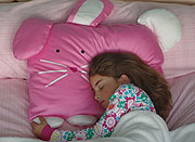 Bunny Girl Sleeping Onpillowcase 2