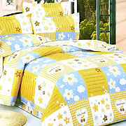 Yellow Countryside by Blancho Bedding